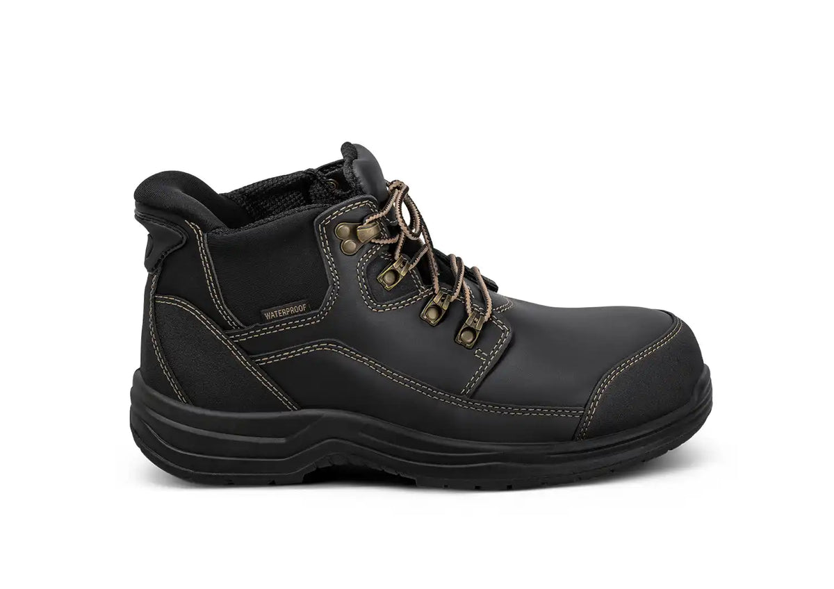 Graphite Hands-Free Work Boots - Black